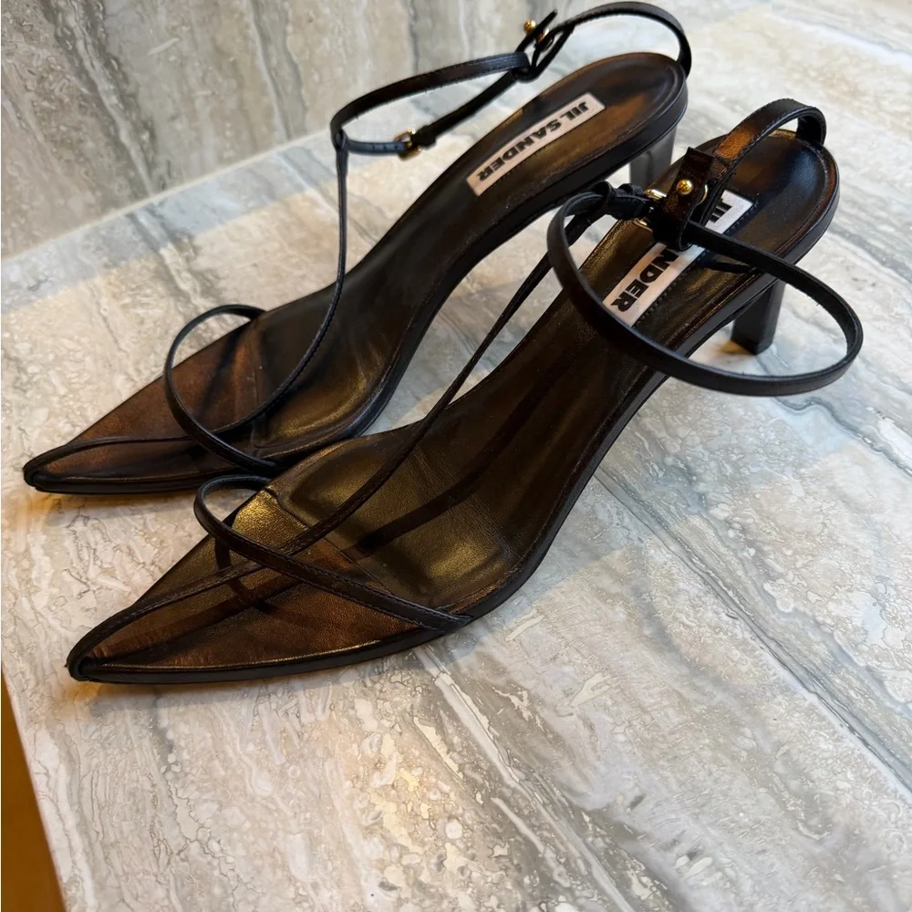 Jil Sander Cage High Heel Sandal - Picture 5 of 8